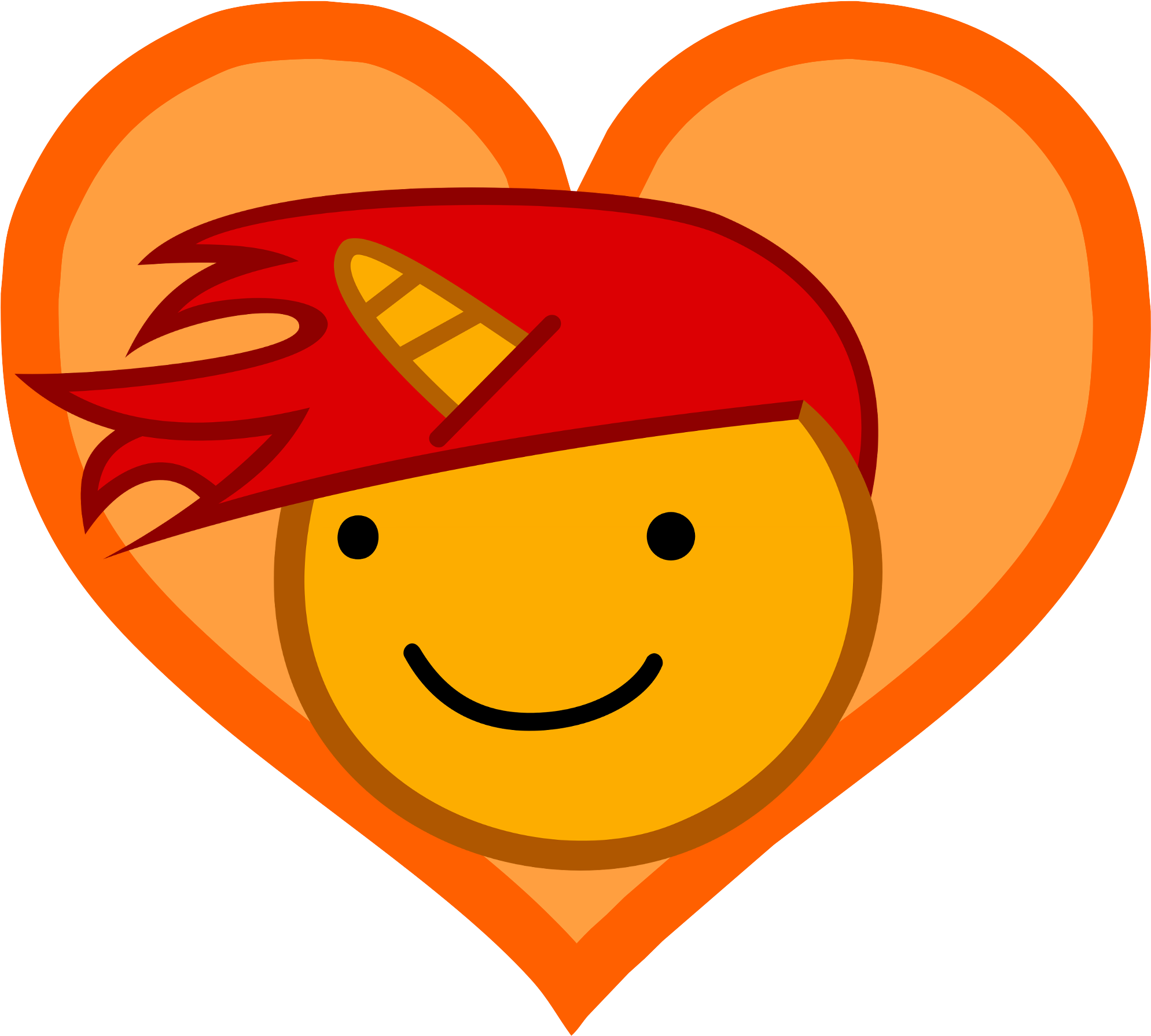 Well, Just Made You A Better Icon Then, Good Luck - Smiley Clipart (2000x1814), Png Download