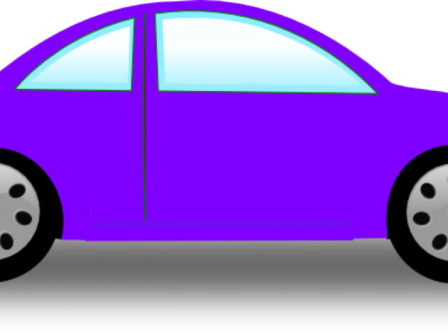 Purple Car Clip Art - Png Download (640x480), Png Download