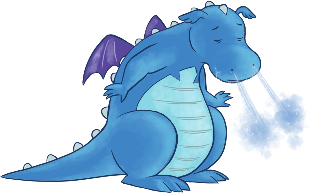 Cassia And The Fire Dragons - Cartoon Clipart (1162x1024), Png Download
