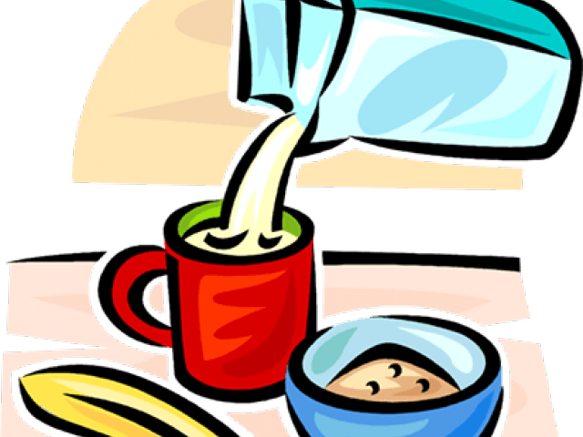 Milk Carton Clipart Cup Milk - Png Download (640x480), Png Download
