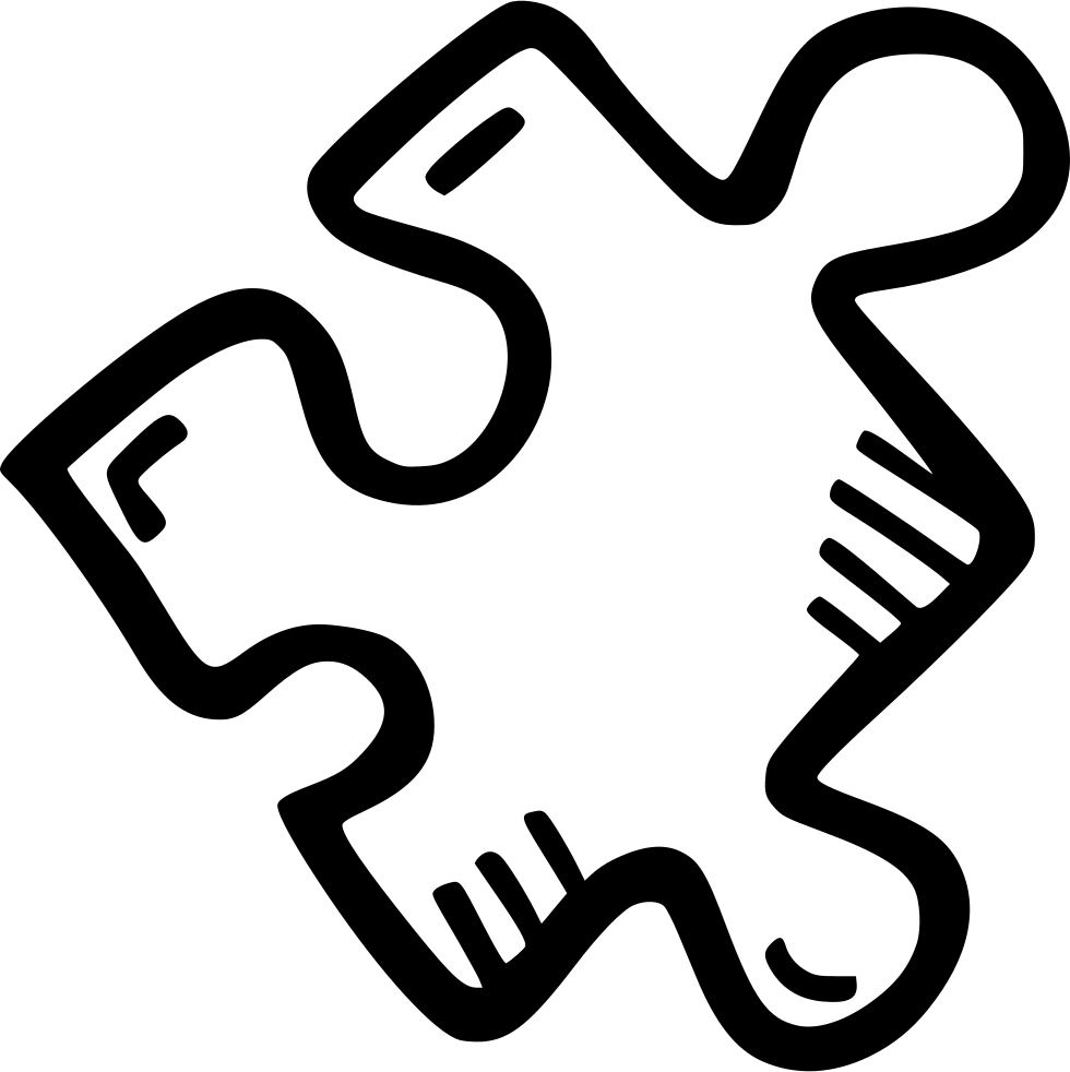 Puzzle Piece Comments Clipart (980x982), Png Download