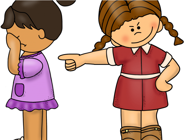 Girl Clipart Bully - Bullied Clipart - Png Download (640x480), Png Download