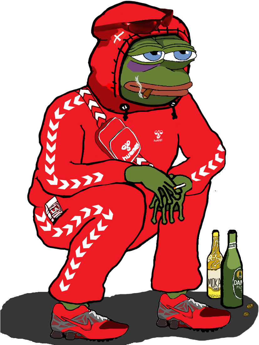 En Opdateret Version Af "dansk-slav Pepe" - Tri Poloski Clipart (844x1157), Png Download