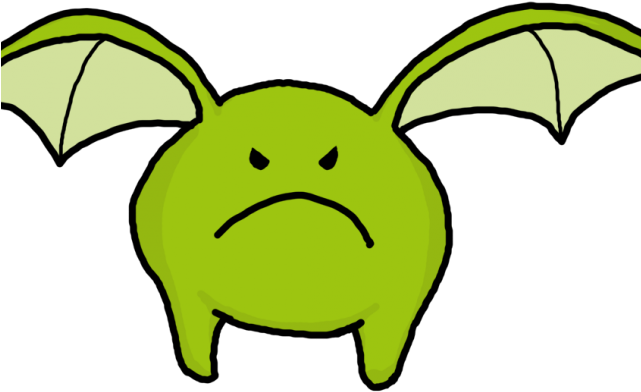 Mutant Clipart Halloween Monster - Cute Monster Drawing Easy - Png Download (640x480), Png Download