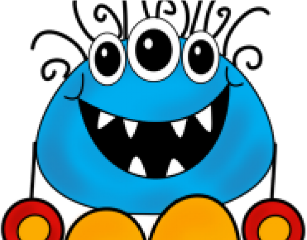 Monster Clipart Teal - Big Green Circle - Png Download (640x480), Png Download