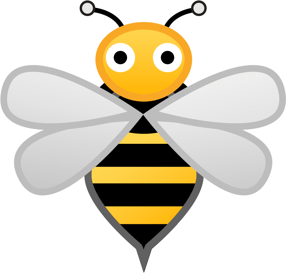 Bees Png Clipart (1000x1000), Png Download