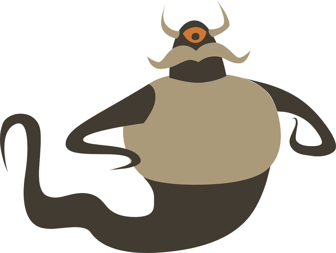Monster-576770 - Monstro Vetor Png Clipart (1280x965), Png Download