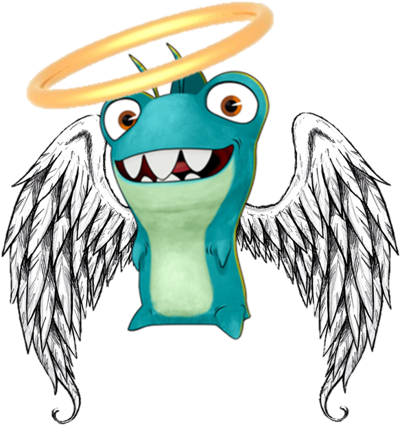 Tremor Christmas - Supernatural Drawing Angel Wings Clipart (656x640), Png Download