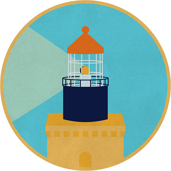 A Haunted Lighthouse Built In The 1800s - Illustration Clipart (600x600), Png Download
