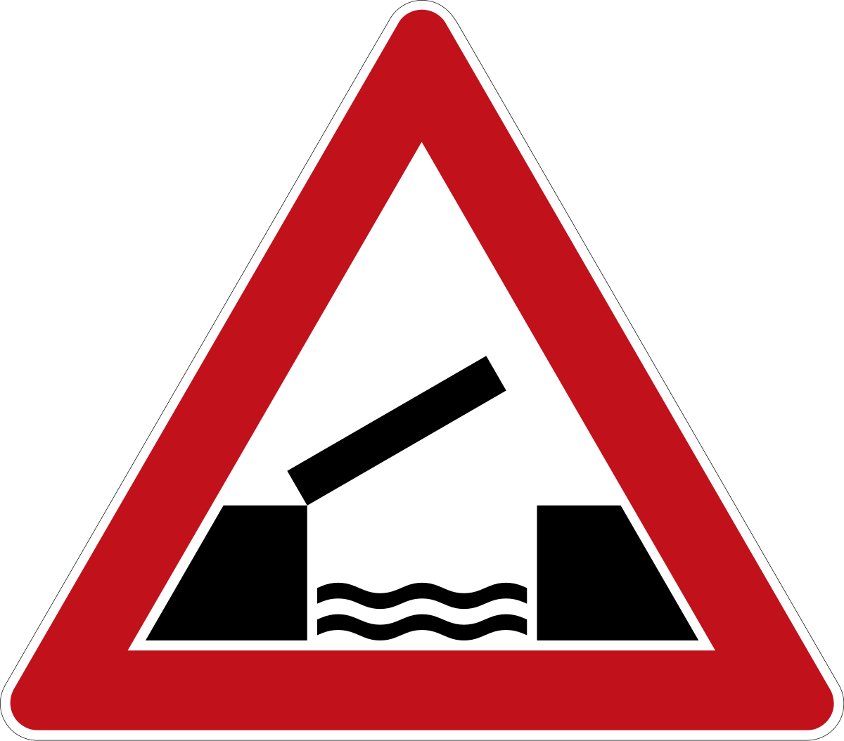 Road Sign With 10% - Steep Hill Downwards Sign Clipart (1200x1054), Png Download