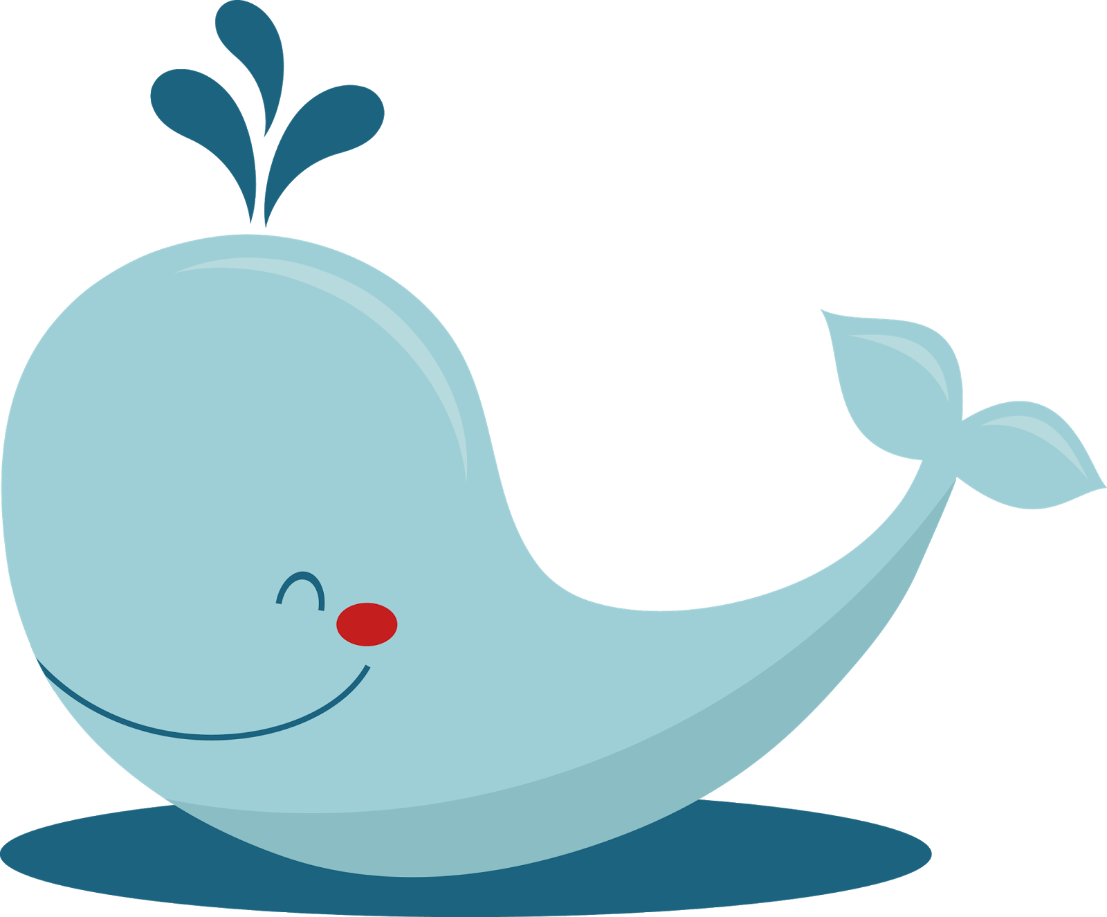 Clipart Of Marine, Whale And Kate - Png Download (1600x1325), Png Download