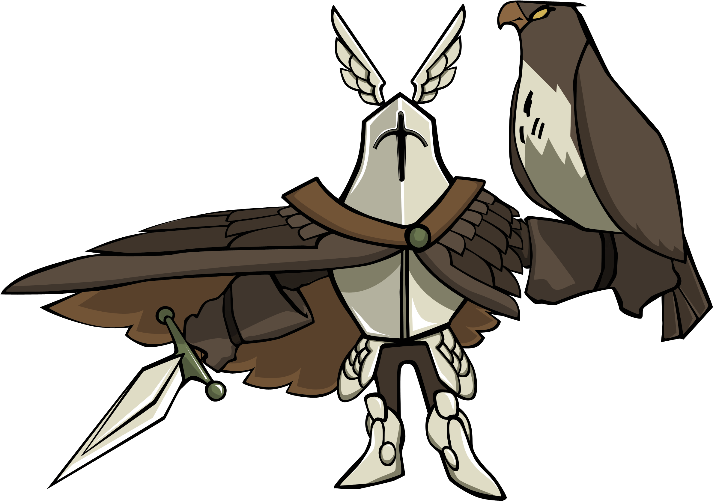 Kurt Deniz Falcon Knight - Shovel Knight Custom Knights Clipart (2432x2048), Png Download