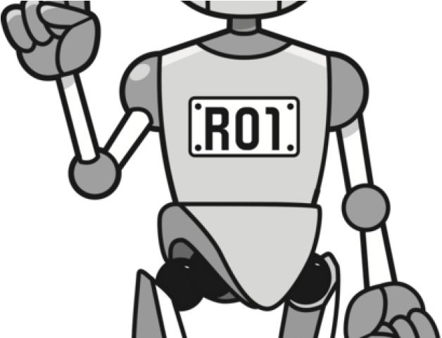 Robots Clipart Automation - Robot Drawing Clipart - Png Download (640x480), Png Download