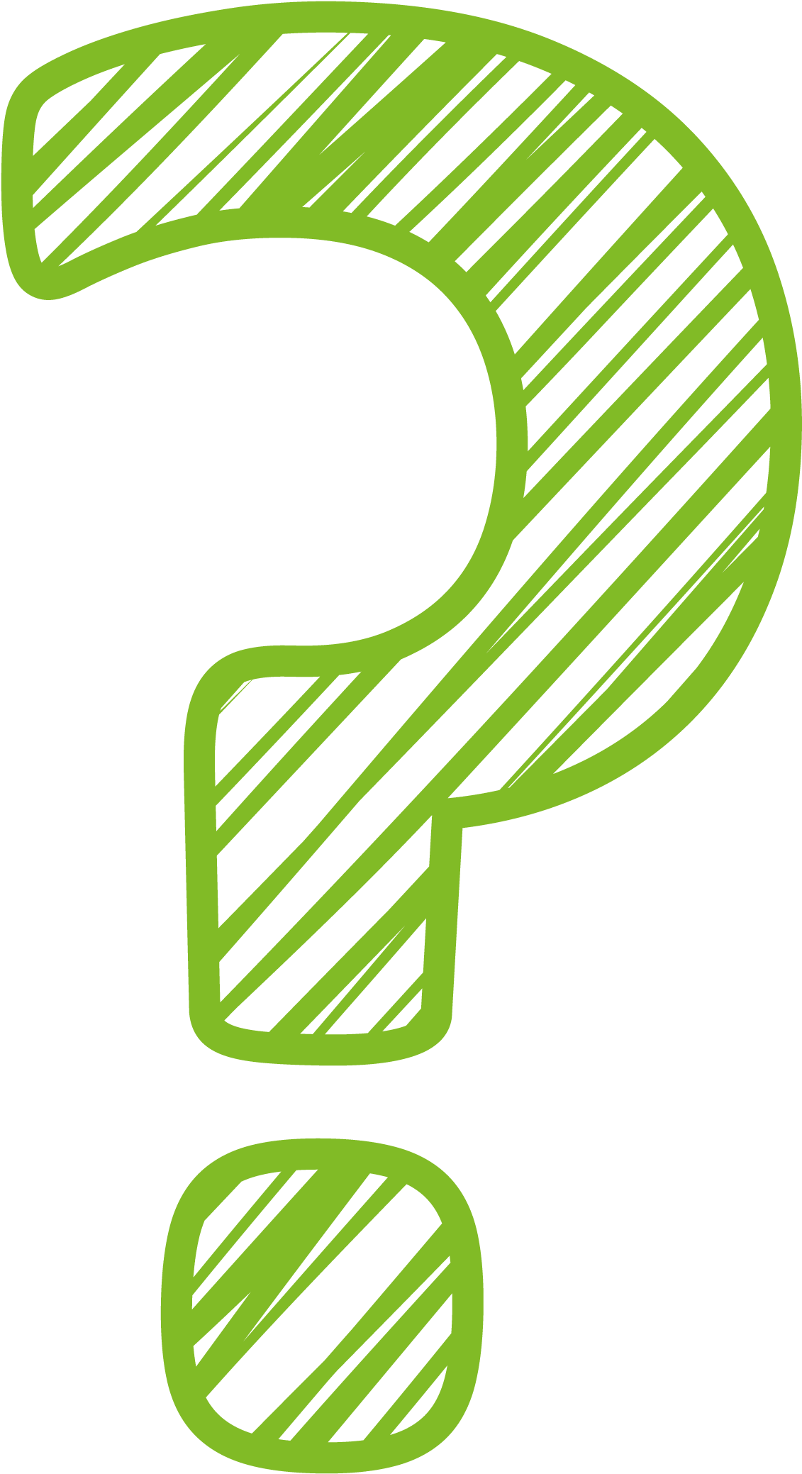 Fragezeichen - Signos De Interrogación Para Colorear Clipart (1251x2088), Png Download