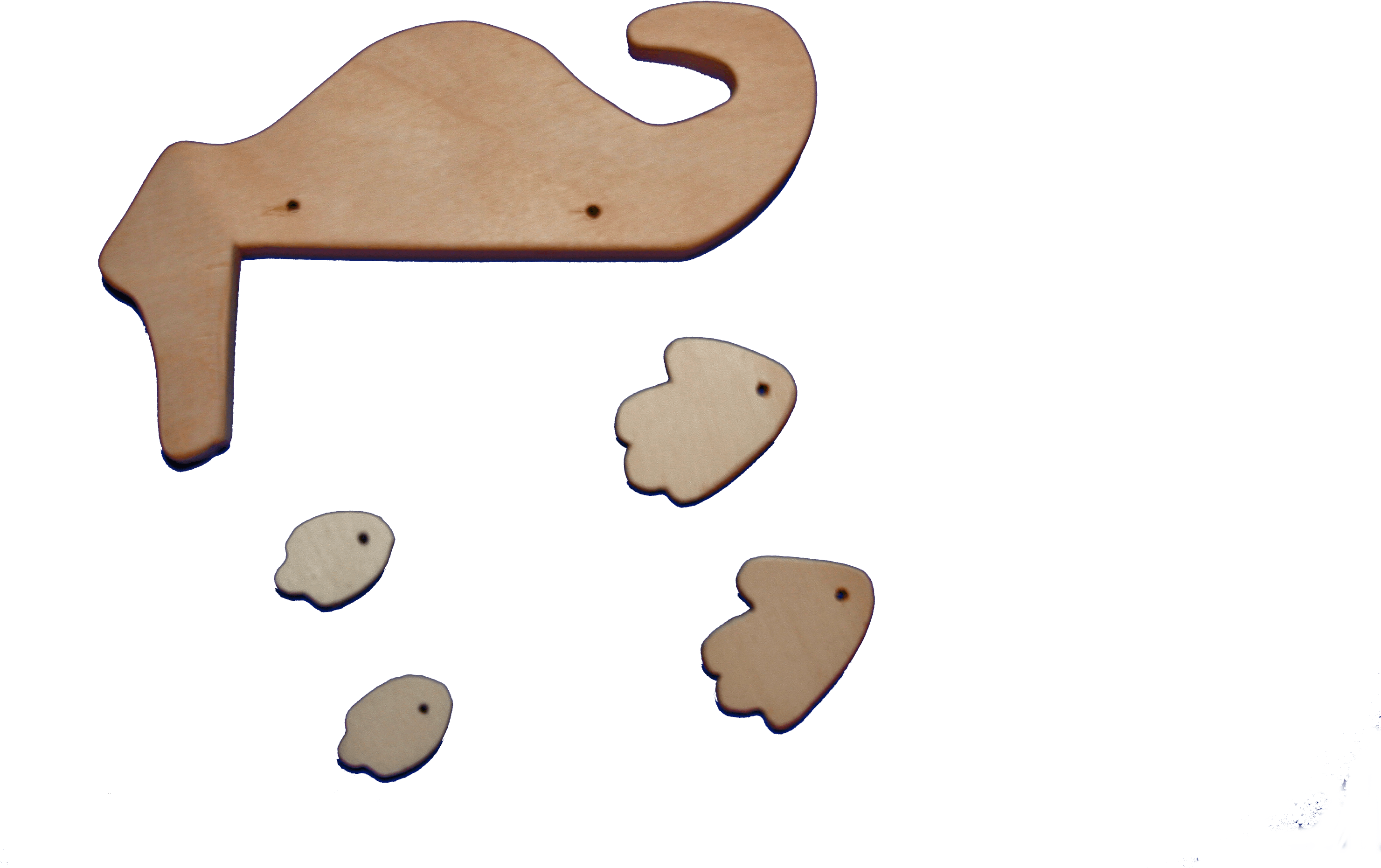 Holz Krokodil - Diy - Set Clipart (3456x2304), Png Download