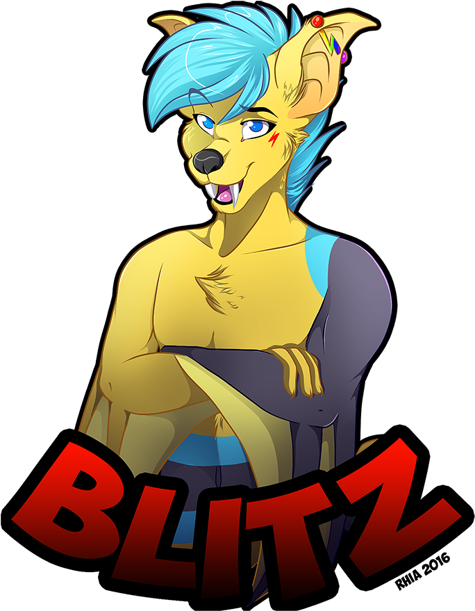 Fursquared Preorder Badge- Blitz - Cartoon Clipart (720x900), Png Download