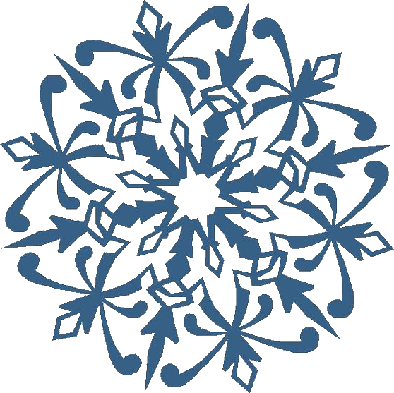 Christmas Snowflakes, Snowflake Ornaments, Make A Flake, - Motif Clipart (558x557), Png Download