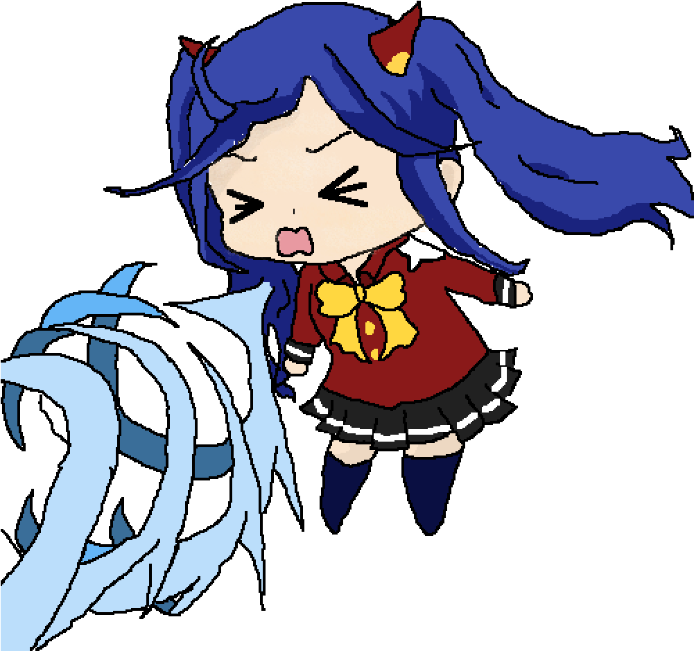 Wendy Fairy Tail By Ilovezelda2much - Cartoon Clipart (1000x1000), Png Download