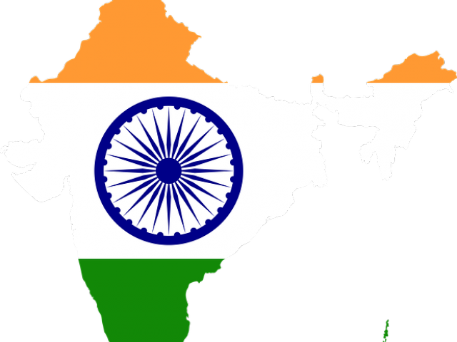 Maps Clipart India - Happy Republic Day 2019 Wishes - Png Download (640x480), Png Download