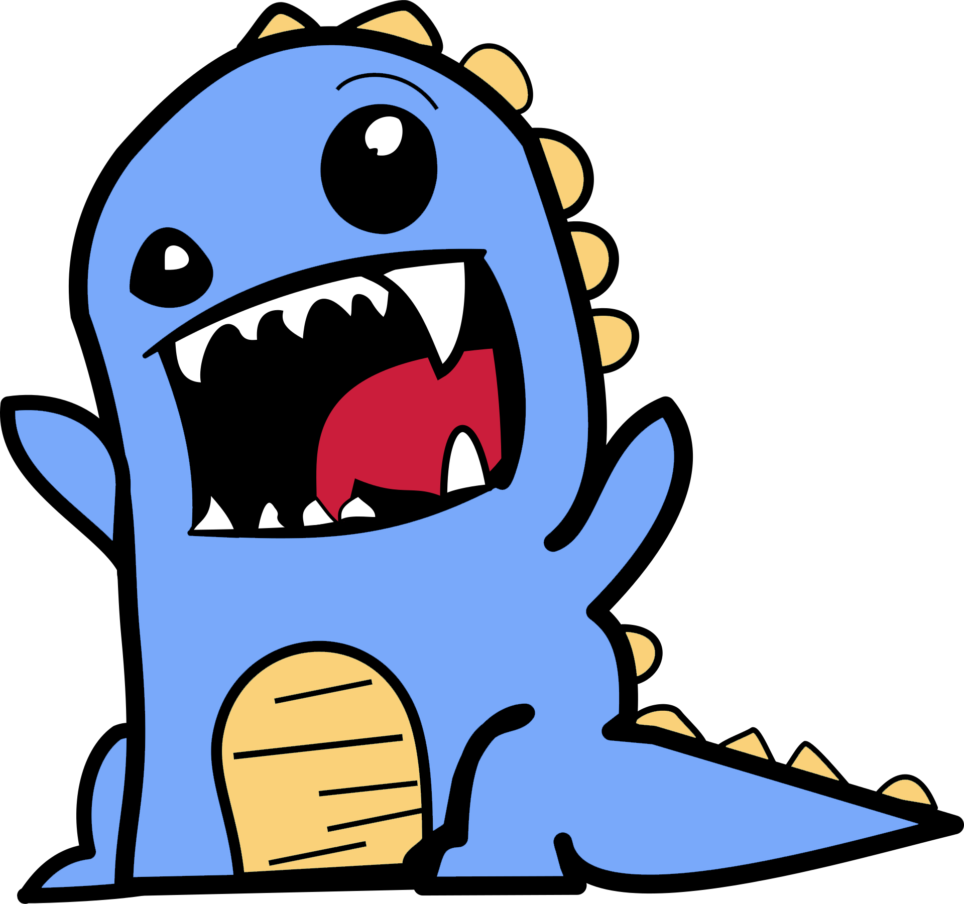 Pokersaurus Logo - Rawr Dino Clipart (1920x1801), Png Download