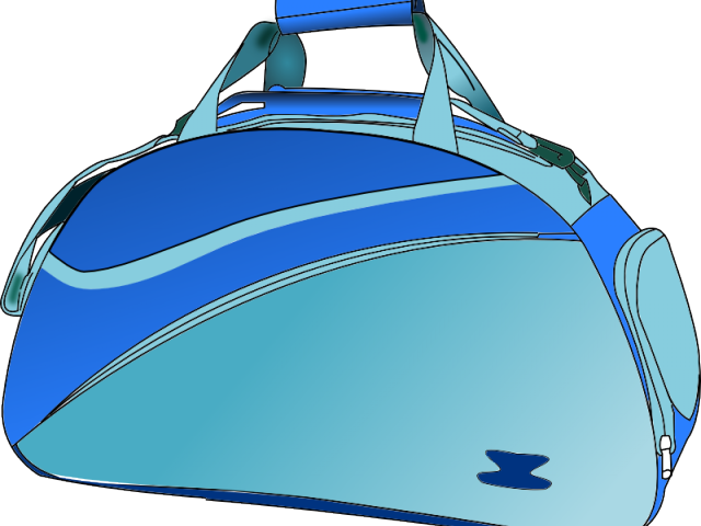 Luggage Clipart Tourist Destination - Travelling Bag Clip Art - Png Download (640x480), Png Download