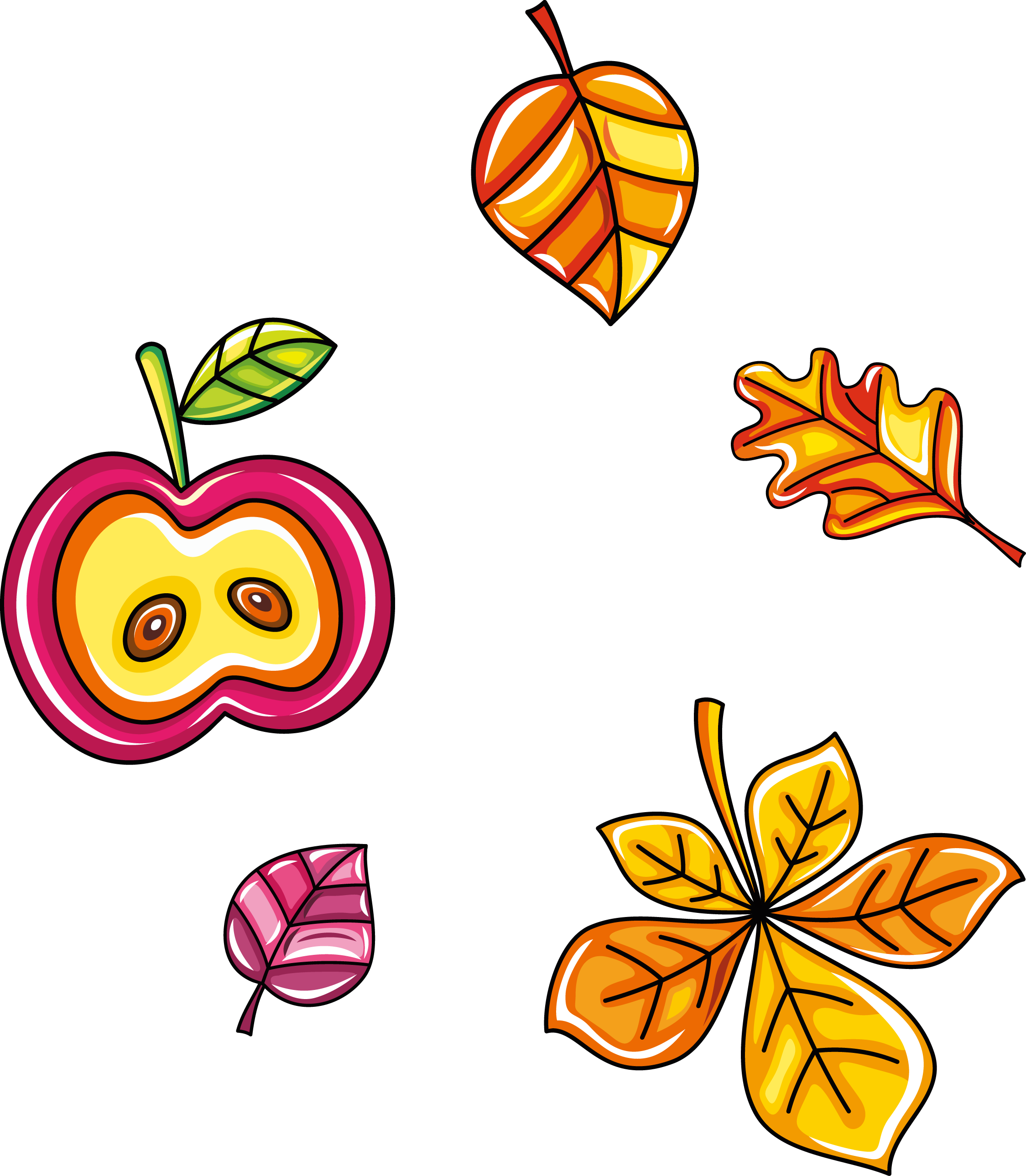 Happy Birthday Clipart Autumn - Png Download (2249x2579), Png Download