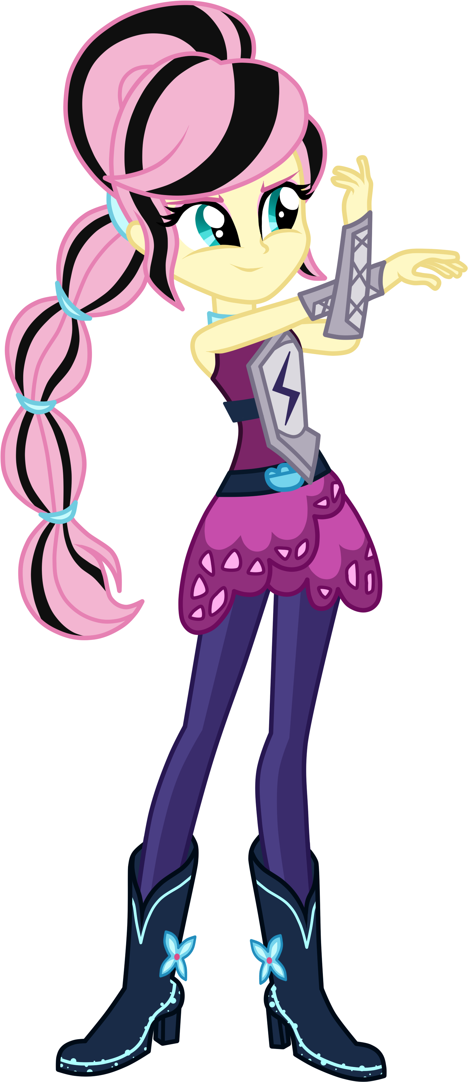 1800 X 3700 1 - Fluttershy Archery Clipart (1800x3700), Png Download