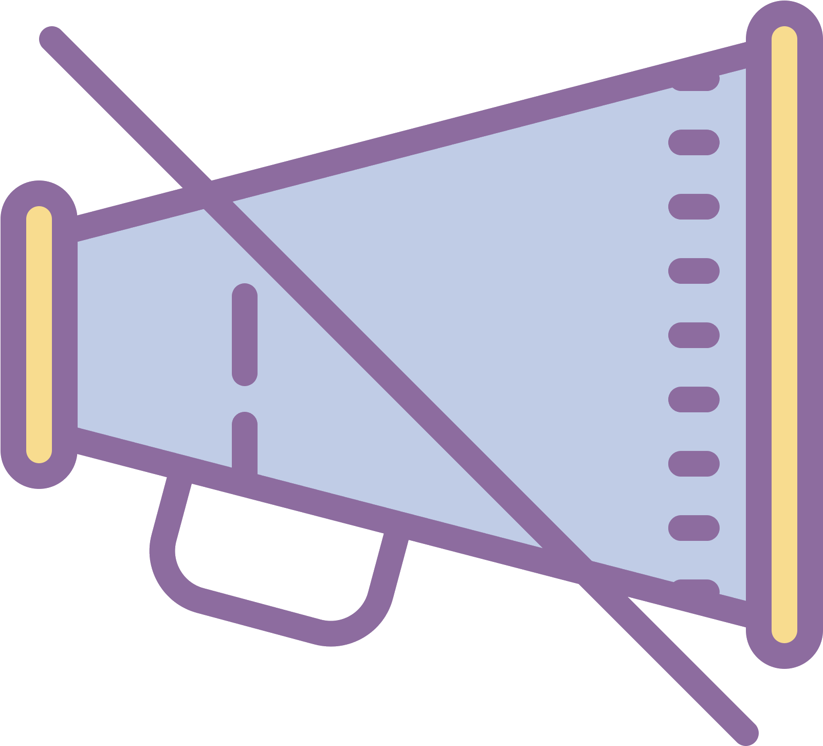 This Is A Picture Of A Handheld Bullhorn Loudspeaker Clipart (1600x1600), Png Download