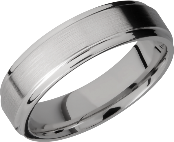 Mm Band Fge Wedding - Titanium Ring Clipart (600x600), Png Download