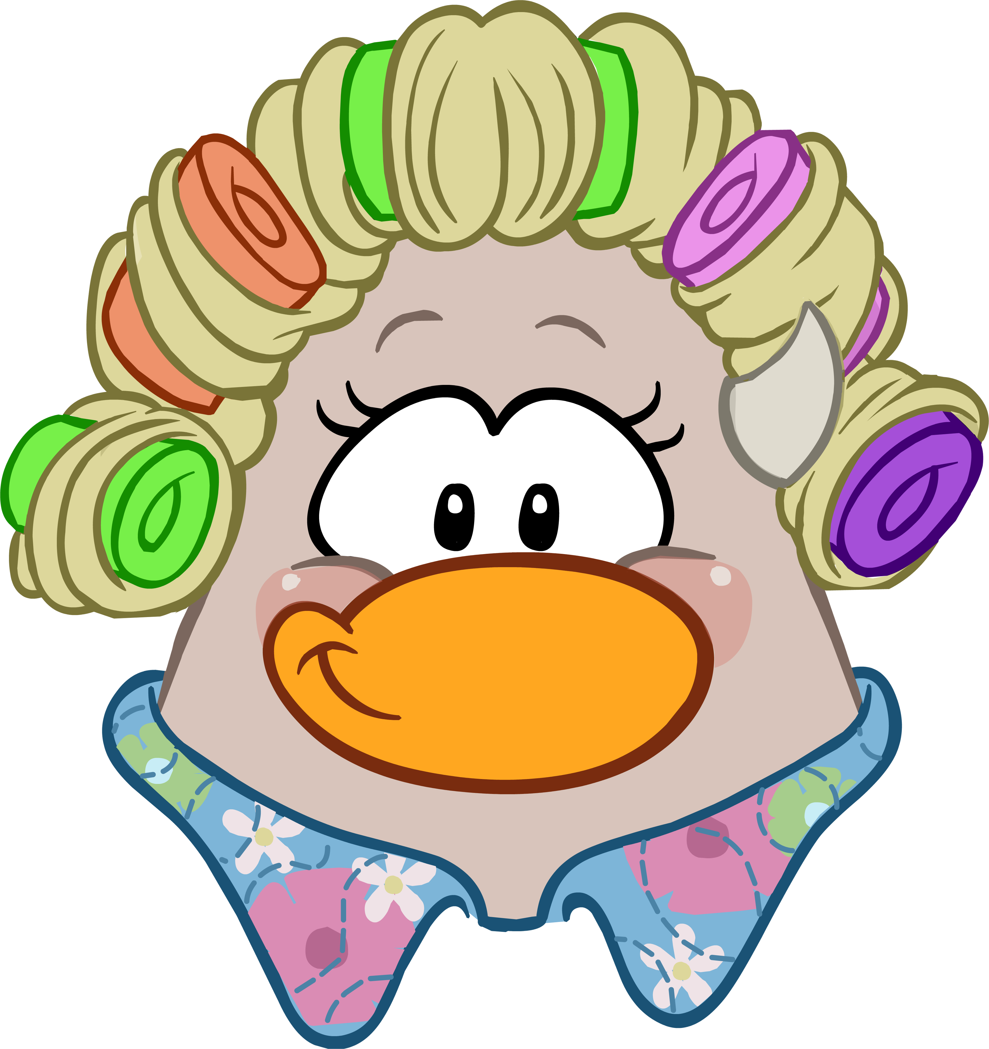 Squishy's Mom Mask - Cartoon Clipart (3425x3633), Png Download