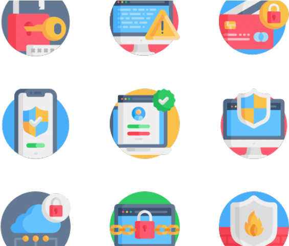 Security Shield Clipart Outline - Png Download (640x480), Png Download