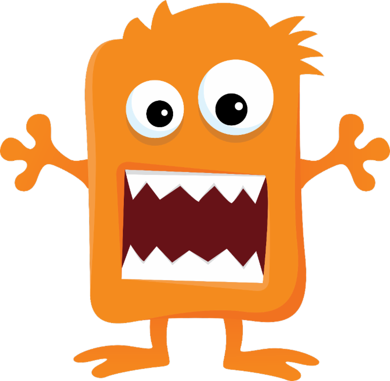 Monster Mash - Ojos Y Boca De Monstruos Clipart (800x782), Png Download