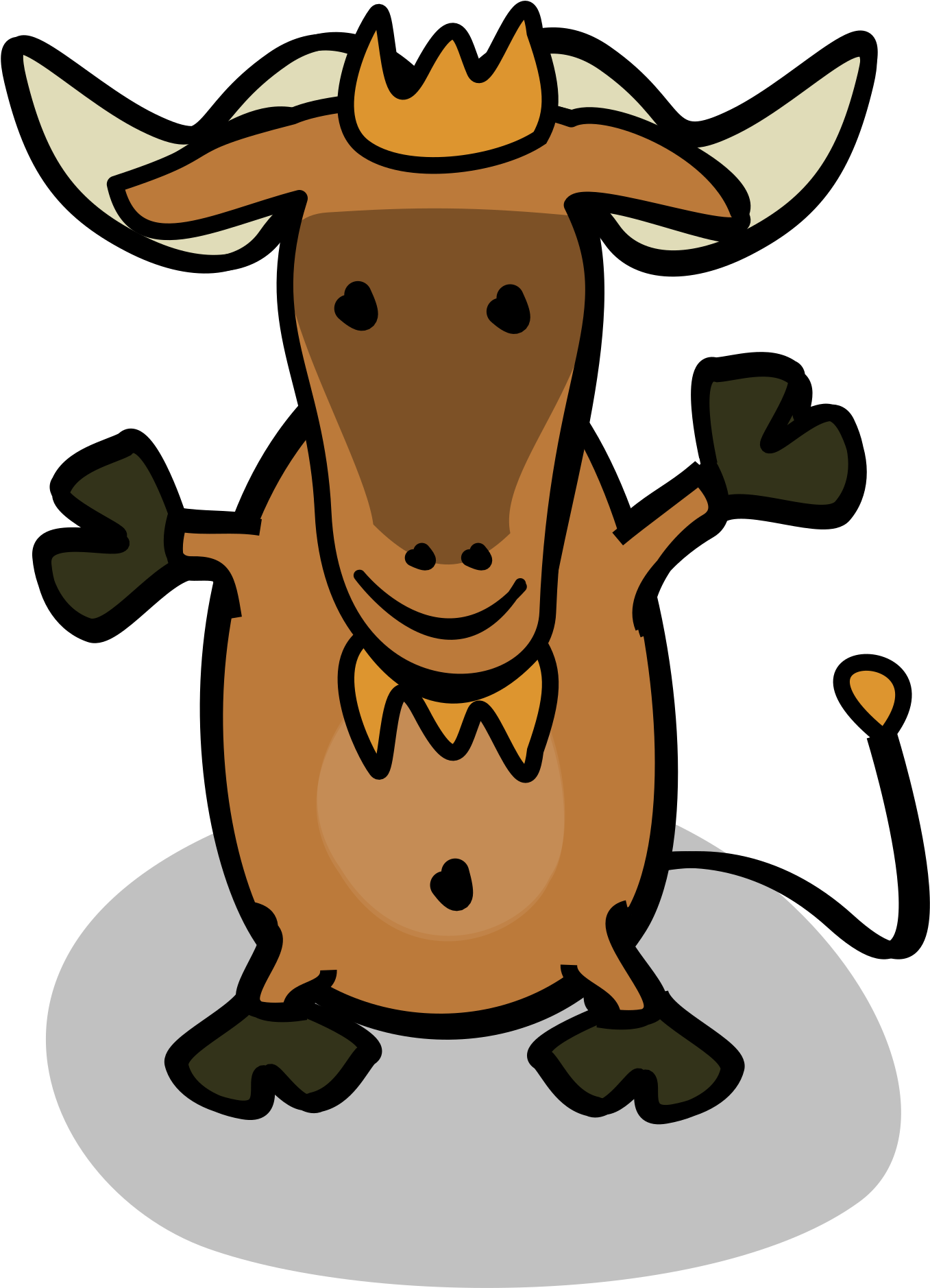 By Matou Clipart (480x800), Png Download