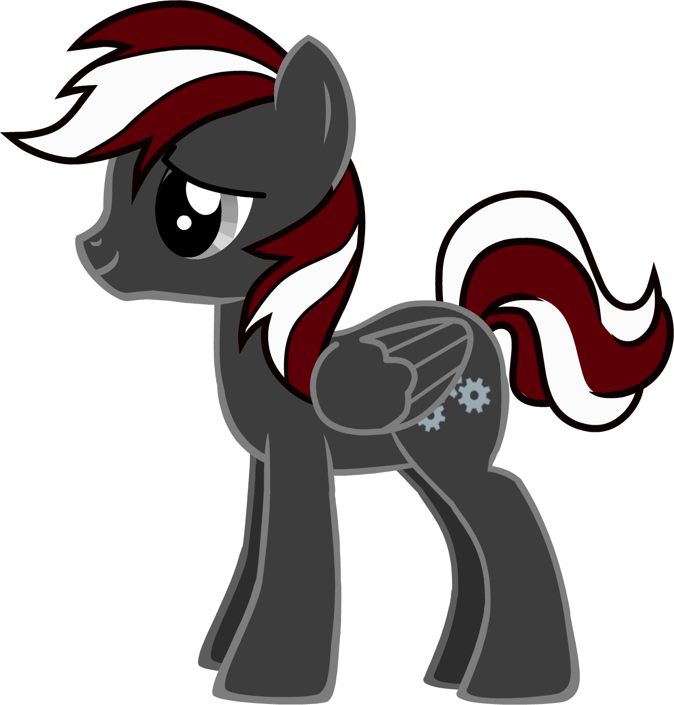 New World - Mlp Stallion Hairstyles Clipart (1324x1386), Png Download