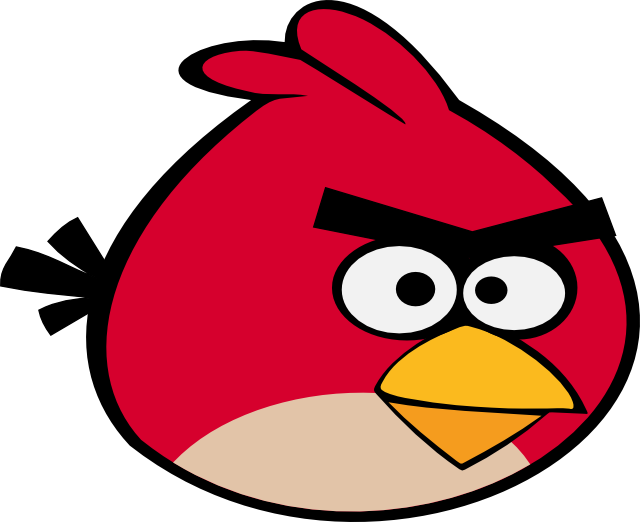Adam Redbird Adam Batman - Angry Birds Clipart (640x522), Png Download