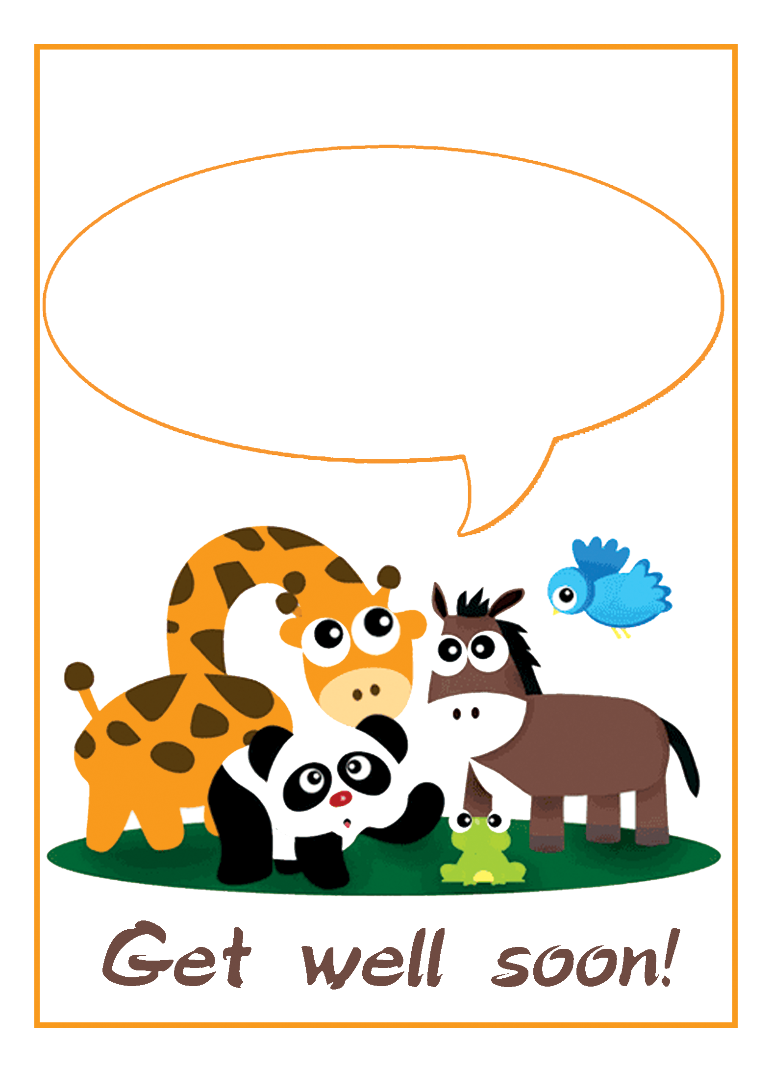 Get Well Clipart - Png Download (1575x2175), Png Download