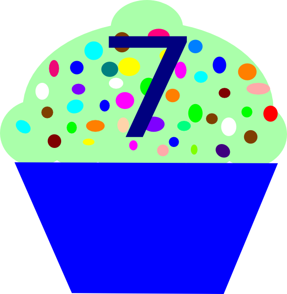 This Free Clip Arts Design Of Cupcake 7 Png Transparent Png (582x596), Png Download