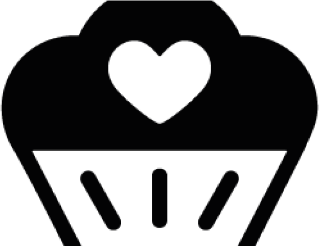 Heart Clipart Cupcake - Png Download (640x480), Png Download