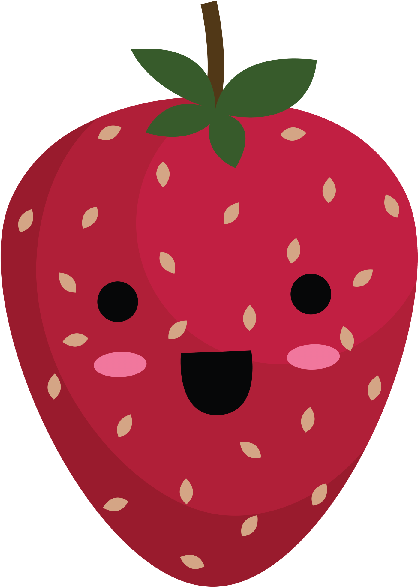 Strawberry Clipart (2000x2000), Png Download