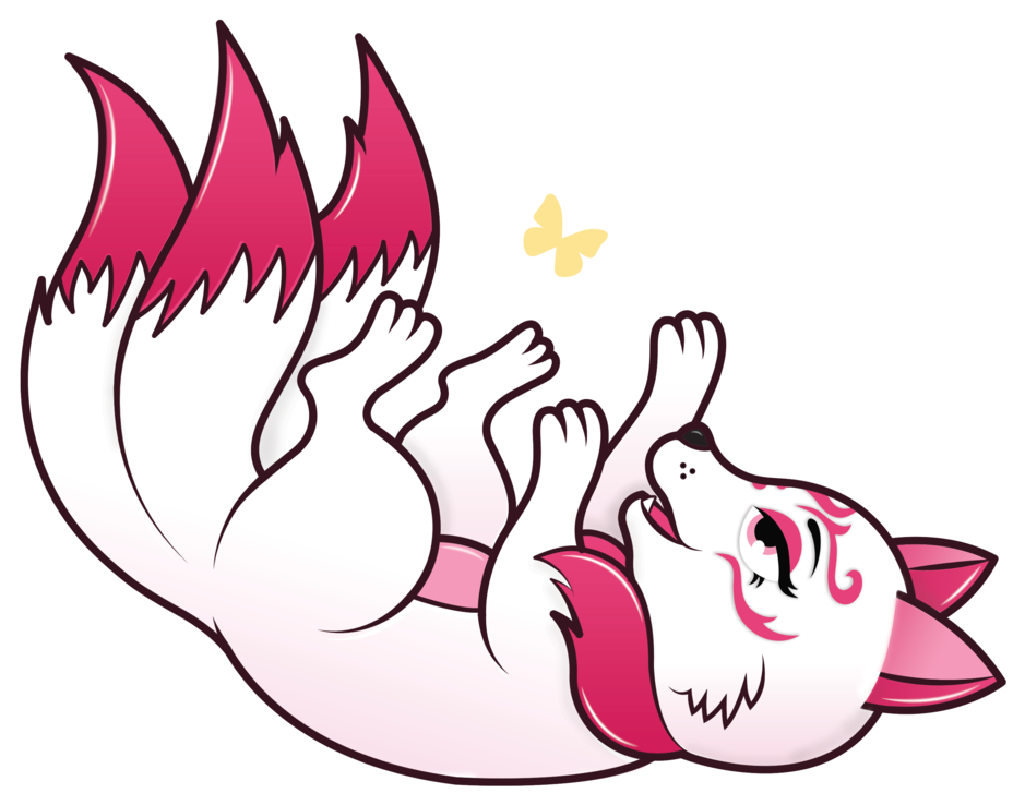 Kiki Tails Clipart (1000x1000), Png Download