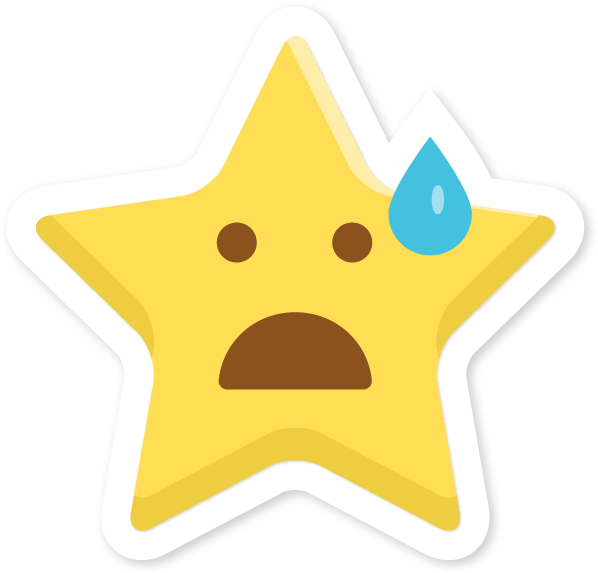 Kawaii Star Shook Clipart (618x618), Png Download