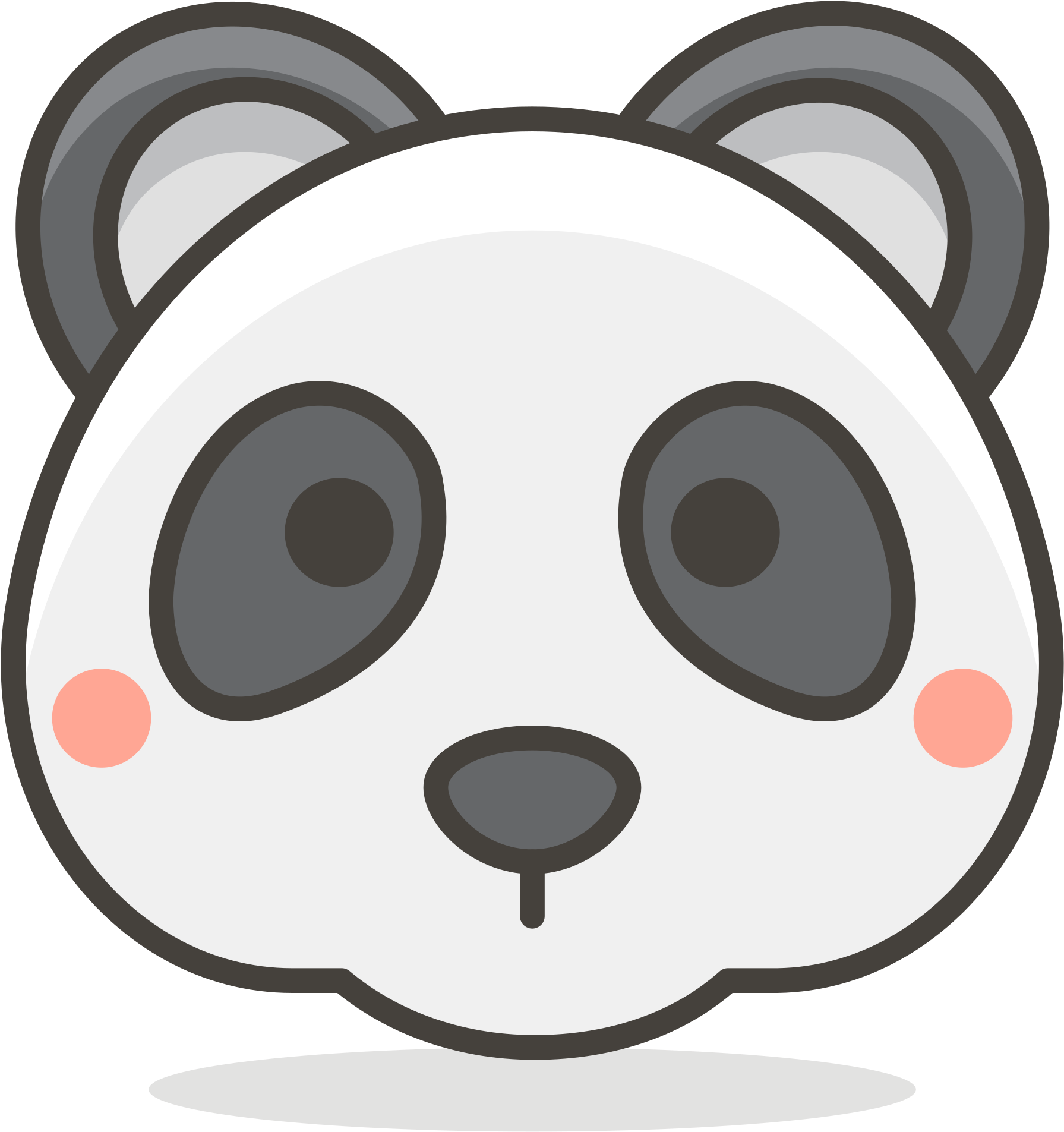 Open - Emoji Hewan Clipart (2000x2000), Png Download