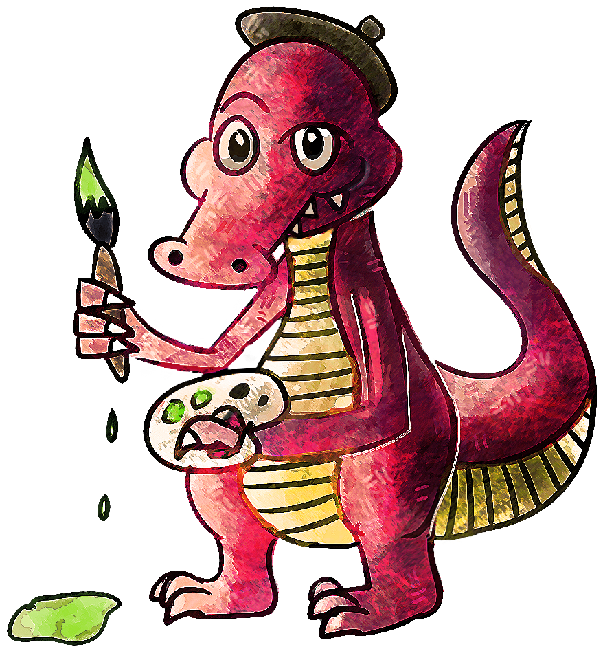 Schule Donavitch - Links Awakening Hippo Painting Clipart (898x993), Png Download