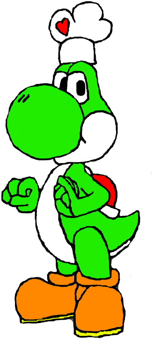 #yoshilovescooking Hashtag On Twitter - Cartoon Clipart (900x1200), Png Download