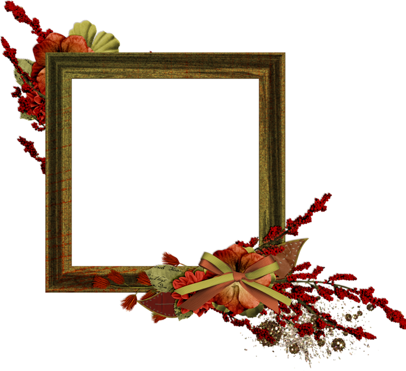 إطارات ورد للتصميم2019,أجمل الإطارات للفوتوشوب,إطارات - Picture Frame Clipart (800x730), Png Download