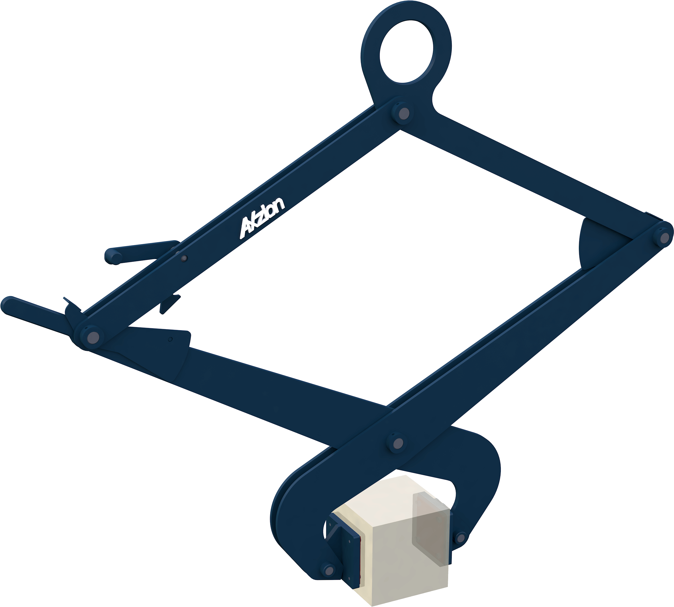 Block Gripper With Increased Contact Pressure Clipart (3840x2160), Png Download