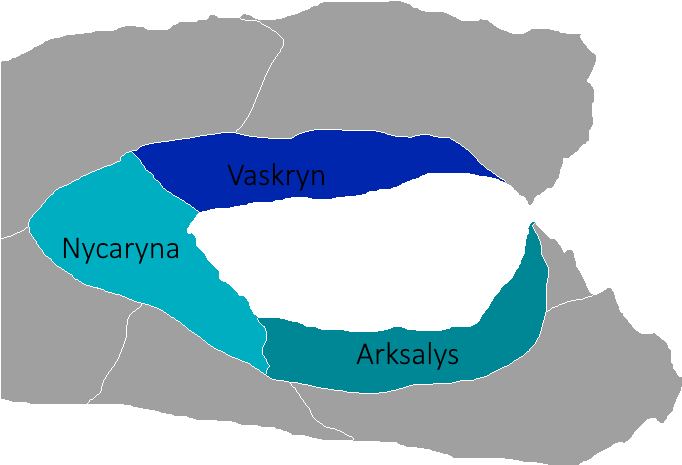 Arkasia First Level Political Divisions Clipart (727x533), Png Download