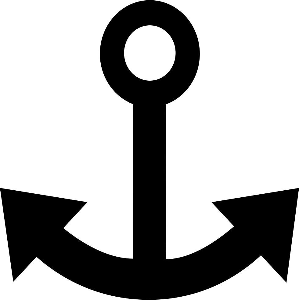 Png File Svg - Anchor Icon Svg Clipart (980x982), Png Download