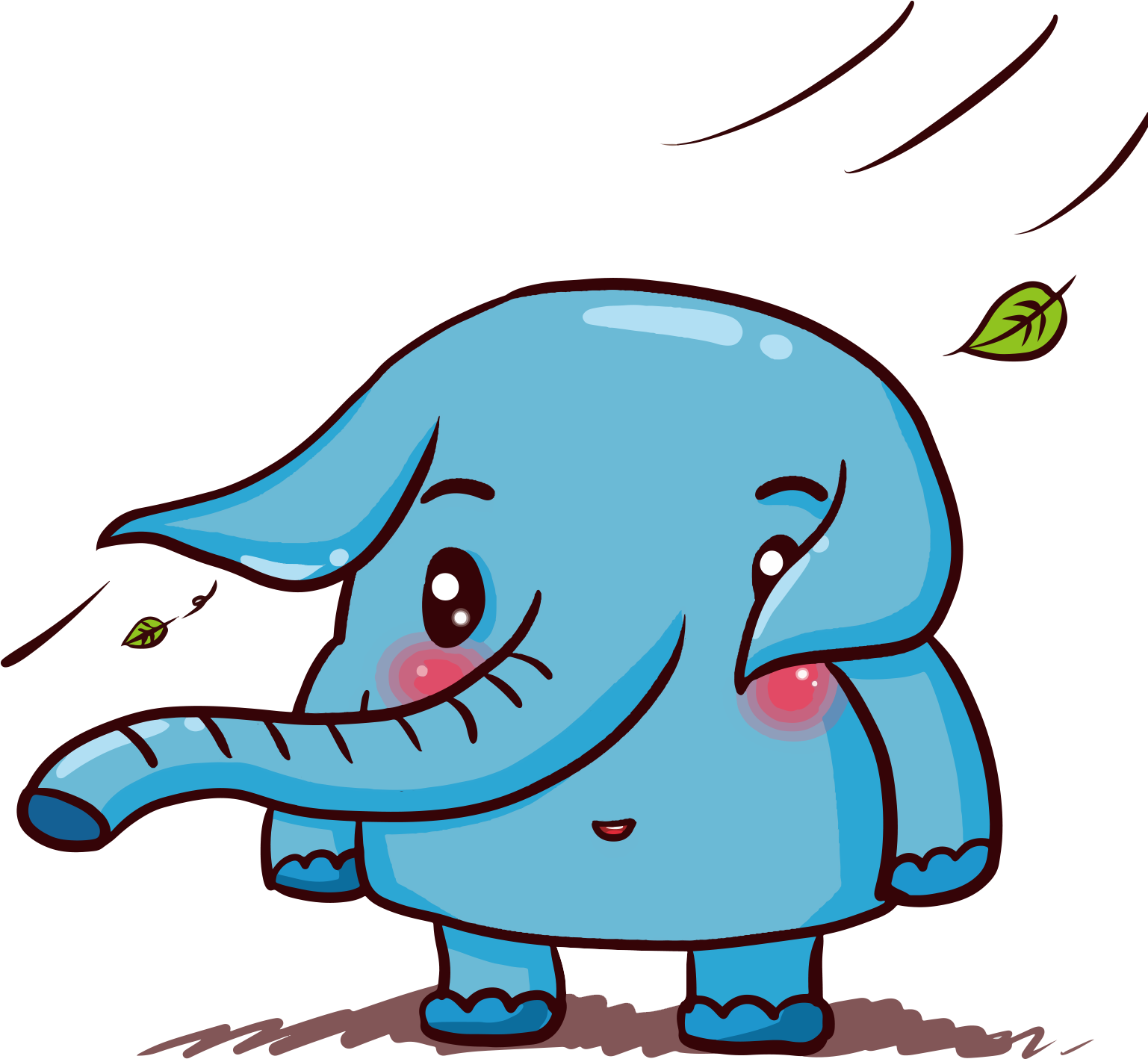 England Flag Clipart Elephant - Png Download (1569x1461), Png Download