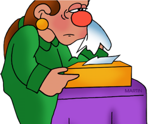 Cold Clipart Sick - Cold Sick Clipart Png Transparent Png (640x480), Png Download